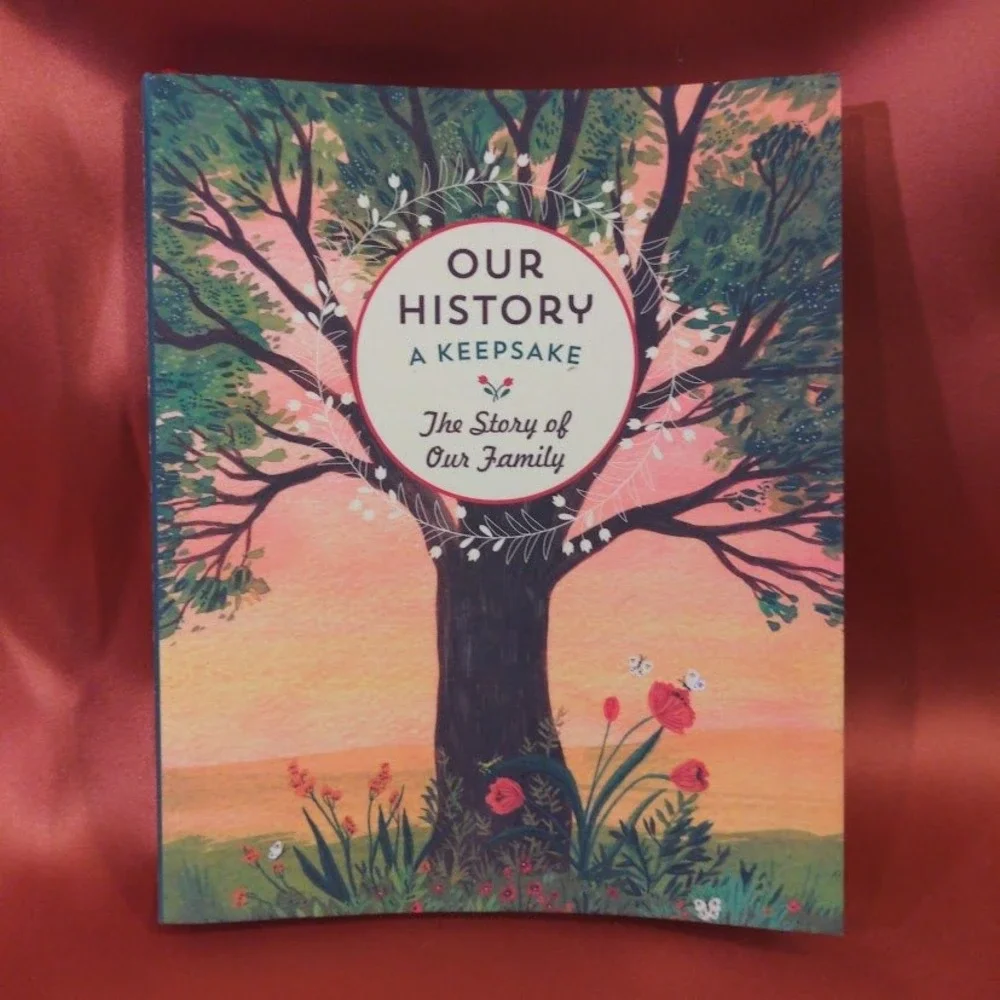 Our History A Keepsake The Story of Our Family Guided Journal Hardcover 2016 New